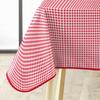 Nappe pvc 140 x 240 cm Mini vichy rouge