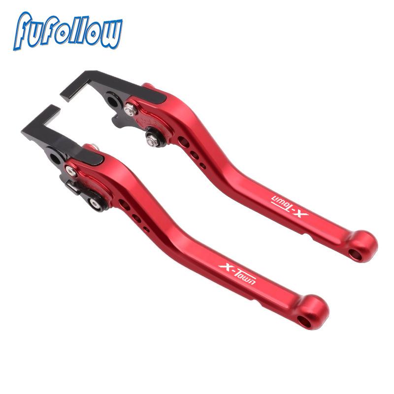 Brakes Levers For KYMCO X-TOWN Xtown 125i 300i X TOWN Motorcycle Accessories CNC Adjustable Brake Clutch Lever With Logo