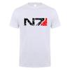 Spiel Mass Effect N7 Unisex T-Shirt Sommer Mode Kurzarm Unisex Mass Effect N7 T-Shirts Tops