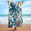 Toalla de Playa Tortuga Marina Microfibra Animal Marino Toalla de Baño Temática Náutica Toallas de Secado Rápido para Niños Adultos Natación Deportes Viajes