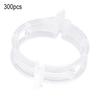 100/200/300/400/500Pcs Garden Plant Support Clips Grape Tomato Ties Vegetable Vine Stem Fixing Clip Cucumber Flower Squash Vine