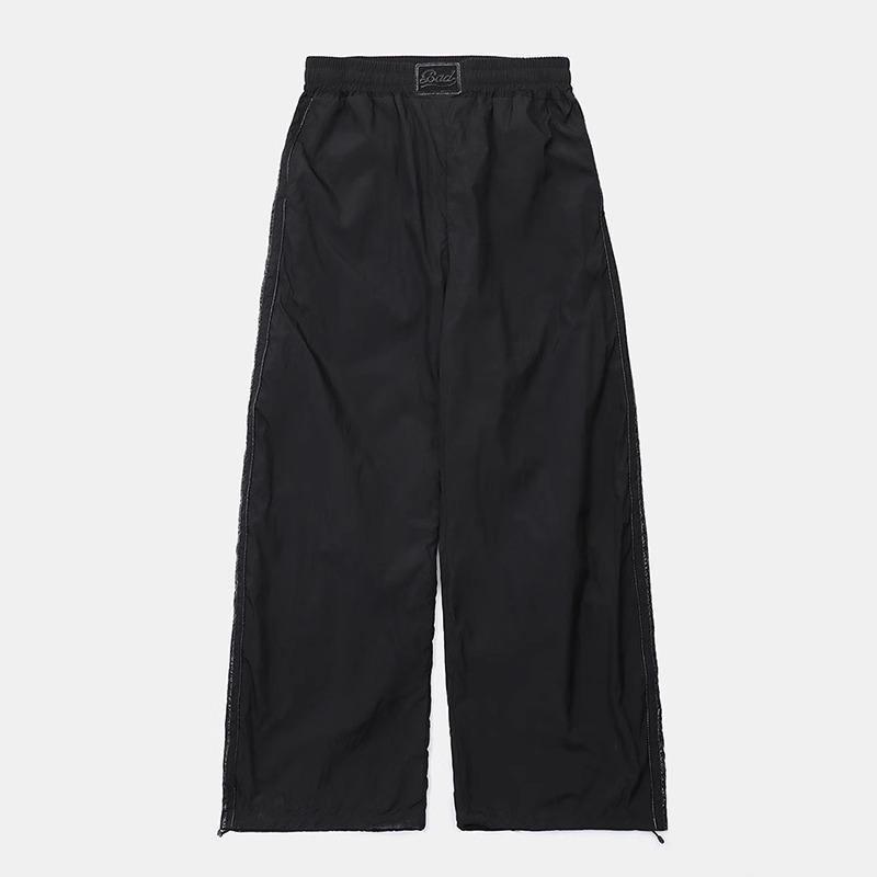 

Korean Badblood BCAC Series Loose Fit Straight-Leg Sports Pants with Unique Design Small