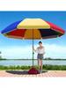 Outdoor Beach Parasol, Sun Umbrella, Large Commercial Umbrella for Shop Stalls, Waterproof and Sun-Protective Umbrella, Patio Umbrella, Canopy