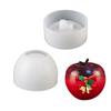 Candle Cup Silicone Mold 3D Christmas Apple Shape Storage Box Molds DIY Aromatherapy Gypsum Candle Jar Jewelry Box Molds