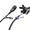 Scuba Diving Quick Release Pipe Clamp Pressure Gauges Hose Hanging Holder Second-stage Luminous Fixed Hook BCD Accessorie