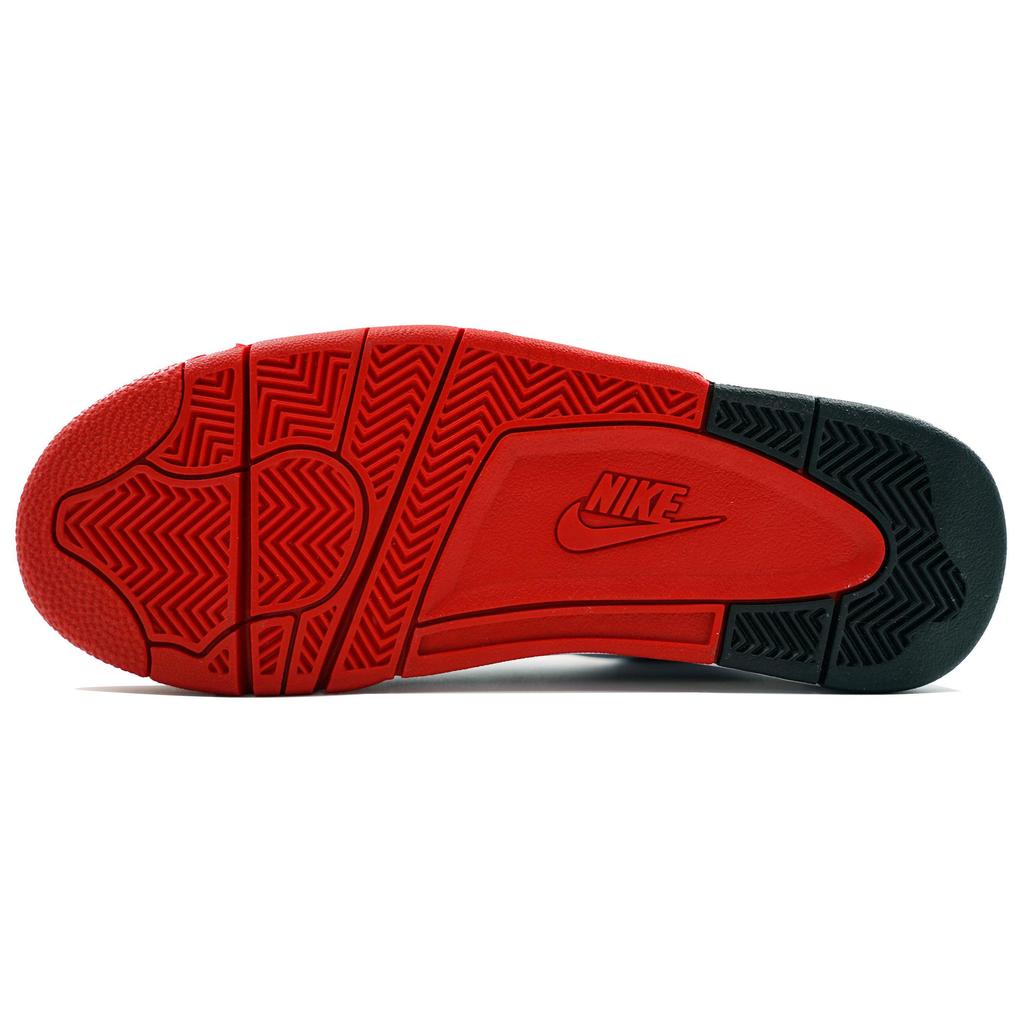 Nike Flight Legacy Daji, The Enchantress Of A Thousand Flowers High top Vintage Basketball Shoes Unisex Red Black White BQ4212-100(Team113-)