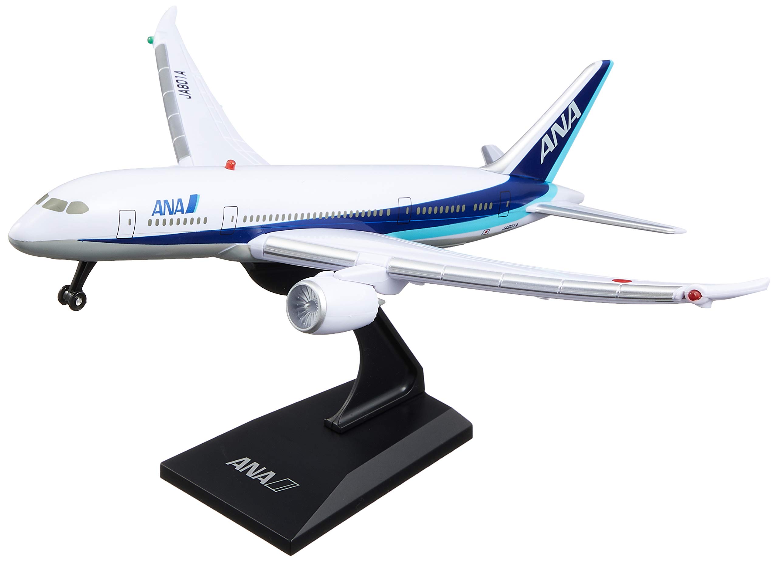 

Airplane Goods Real Sound Jet Display Stand Included ANA Airplane Model MT456 синий
