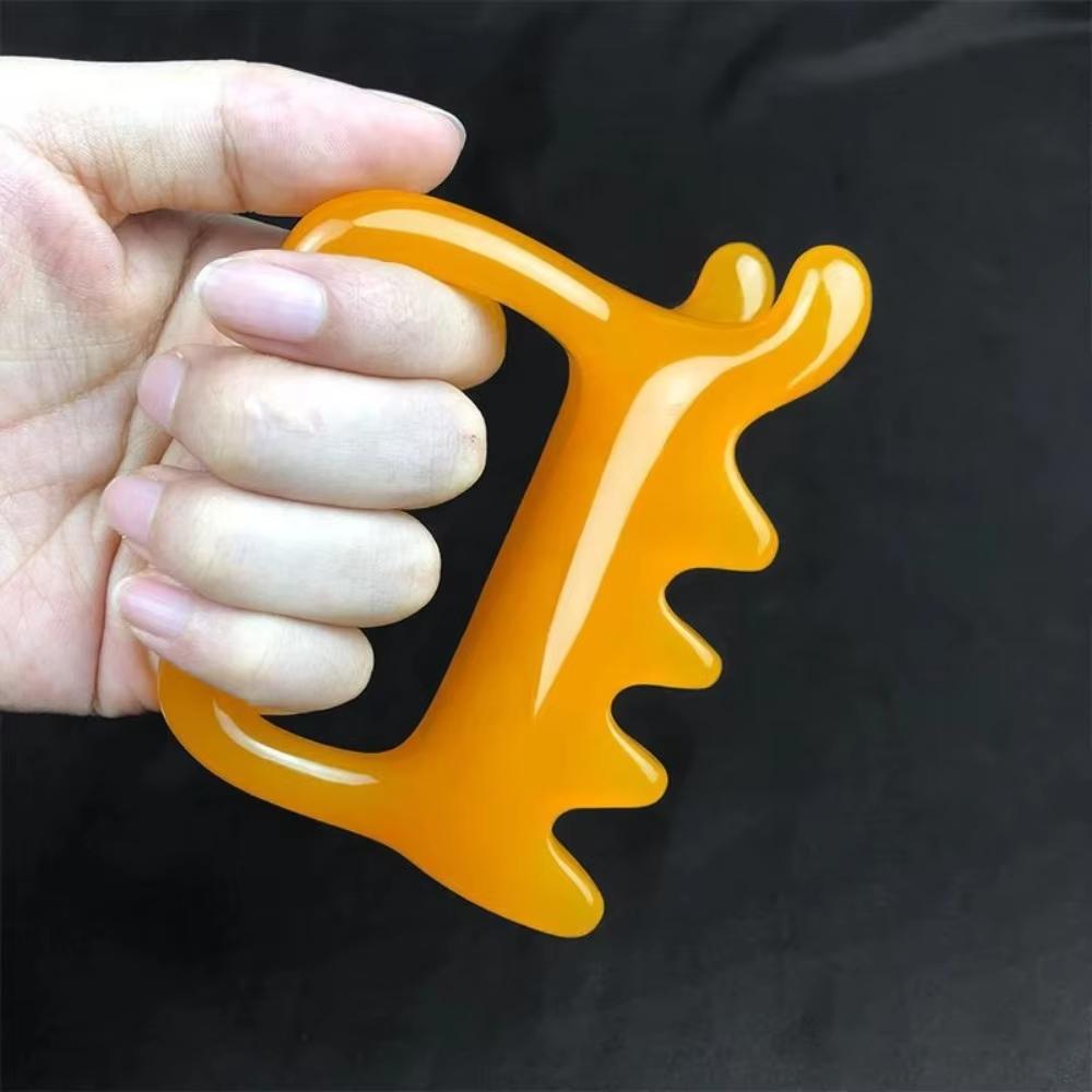 New 2025 Double Neck Shoulder Back Resin Massager Multifunctional Body Massage Tool for Cellulite Myofascial Release Massage