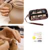 30Pcs Sculpting Tool Pottery Clay Double Ended Wooden Handle Ceramic Carving Set Kit for DIY