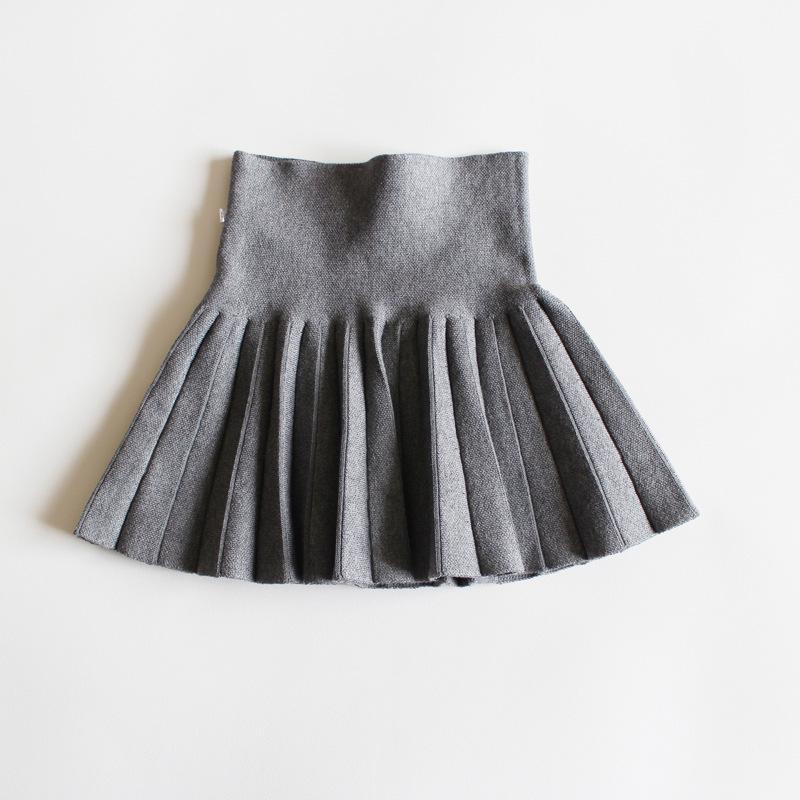 Girls' Midi Skirts: Princess Pleated Puffy Dresses for Kids