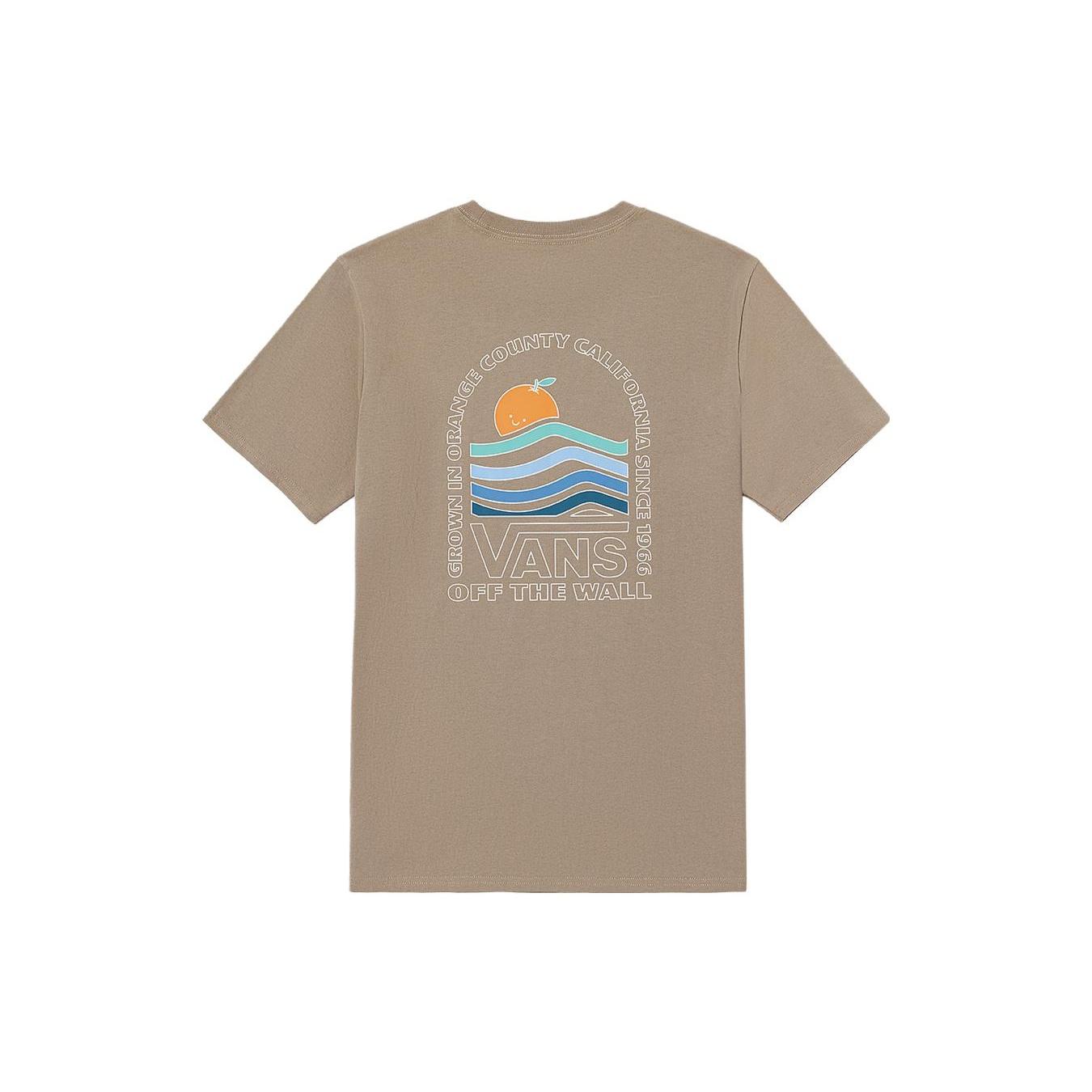 (WMNS) Vans OC Grown T-Shirt Khaki Women s VN0008ZFYEH S