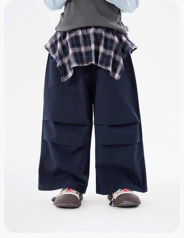 2026 Spring Girls' Wide-Leg Cargo Pants - New Arrival by Dudu Home