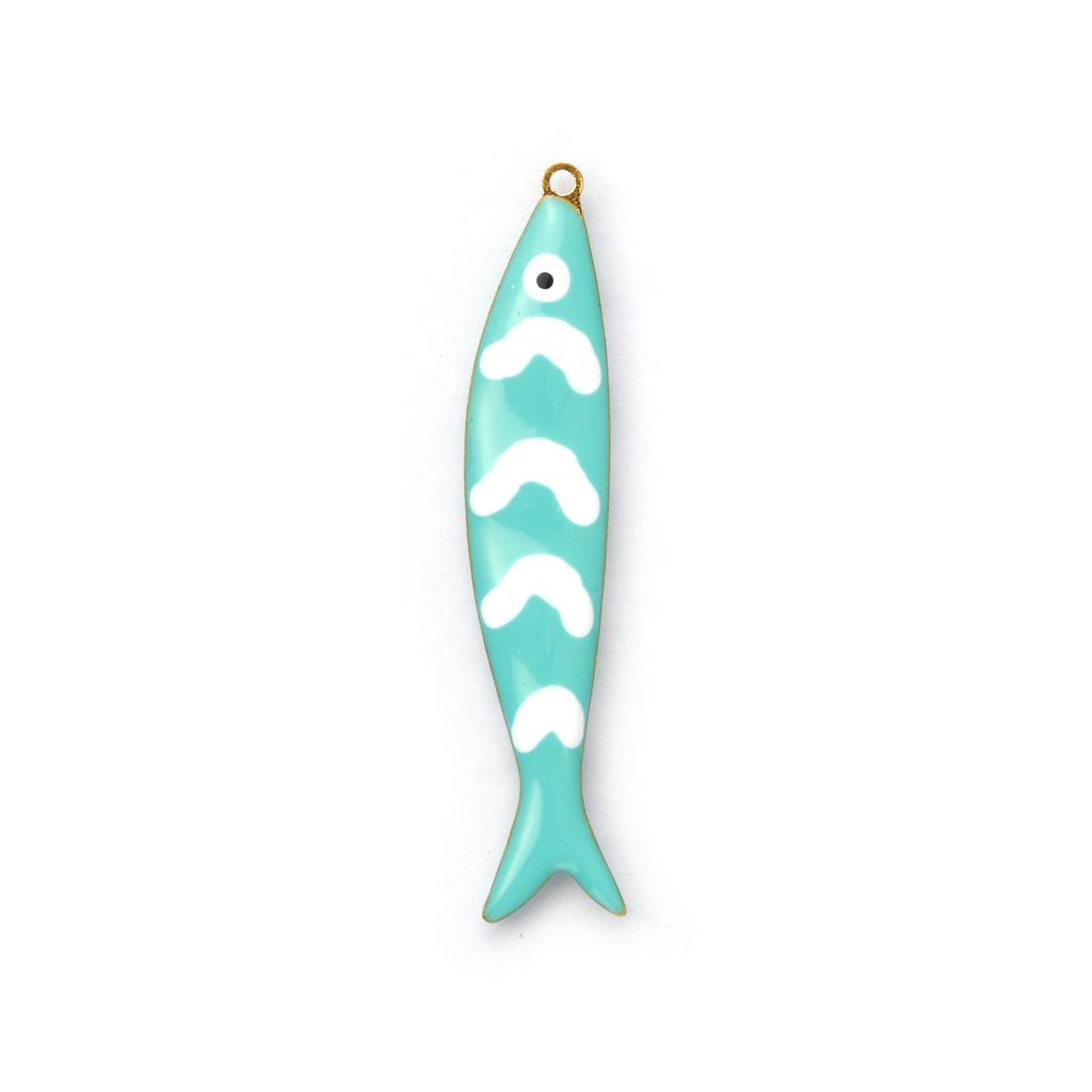 2 Stück 304 Edelstahl Meeres Schmuck Seestern Fisch Anhänger 18 Karat Vergoldet Doppelseitig Emaille Anhänger Für DIY Halsketten Herstellung