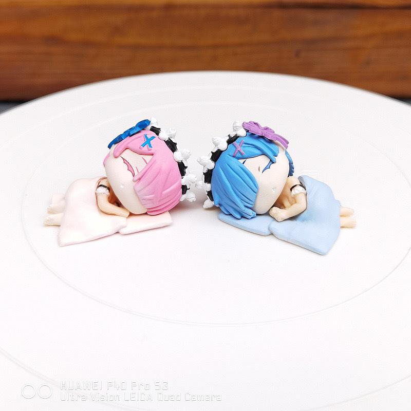 Re:Zero Isekai Sleepwear Rem & Ram Boxed Egg Figure (6 Types) - Arcade Prize Model