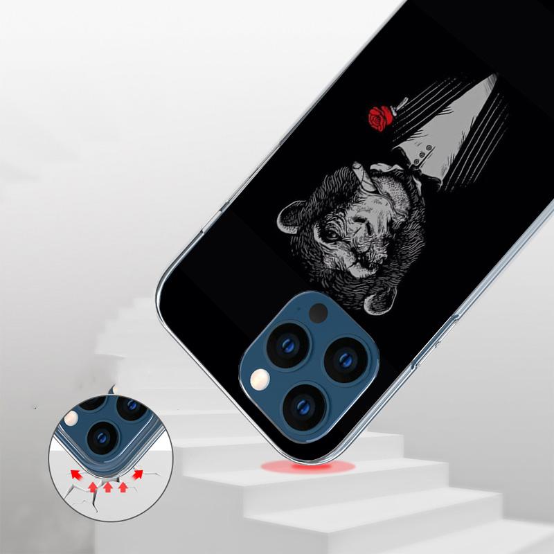 Man Suit Shirt Tie Phone Case For iPhone 17 Air 16 Pro Max 16E 15 + 14 Plus 11 12 13 Mini 7 8 SE Gift Print Cover Fundas 17 Air