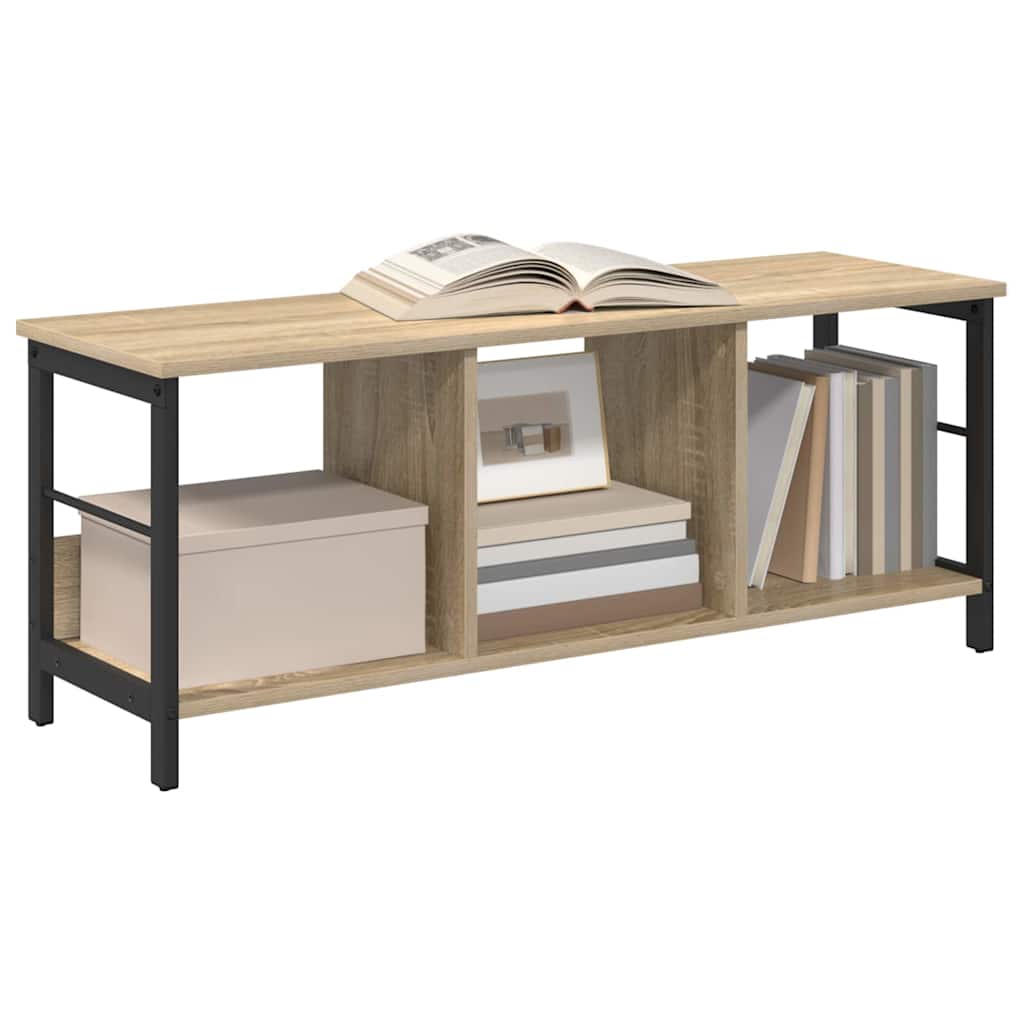 Bookshelf Sonoma Oak 102 x 32 x 40.5 cm Particleboard