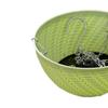1 Set Flowerpot Eco-friendly Eye-catching Plastic Hanging Basket Flowerpot for Dorm
