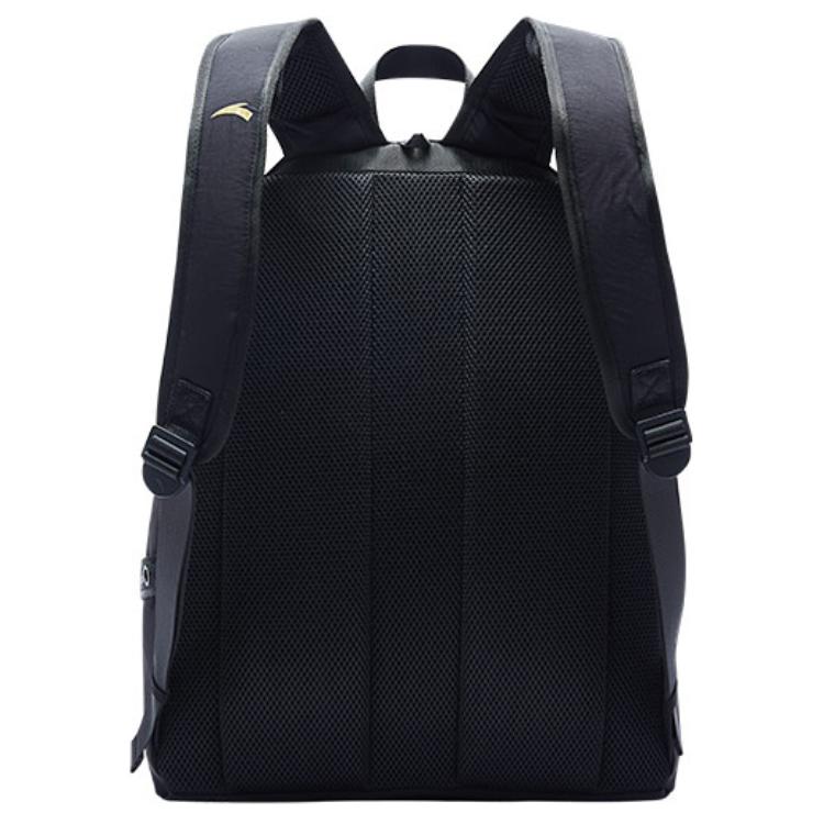 New Anta Irving Collection Basketball Collection Polyamide Backpack Unisex Black 192511151
