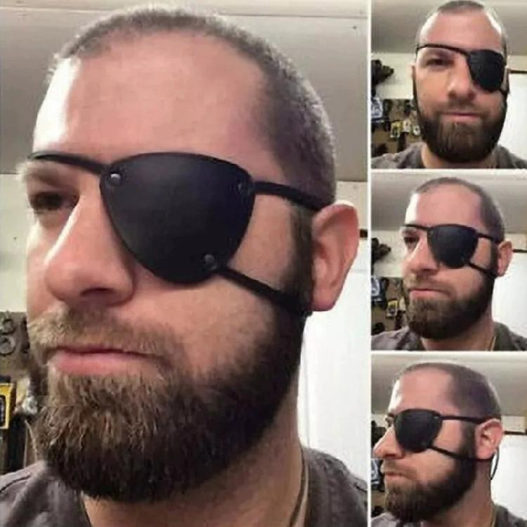 Medievals Knights Pirate Eye Patches Pu Leather Pirate Eyepatch Eye Mask Renaissances Costume Halloween Cosplay Costumes