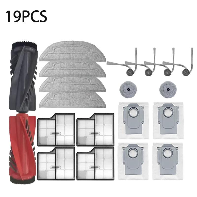 For Roborock S9 MaxV Ultra / Saros 10 / S90ver / A1460RR Robot Vacuum Accessorie Main Side Brushe Mop Cloth HEPA Filter Dust Bag