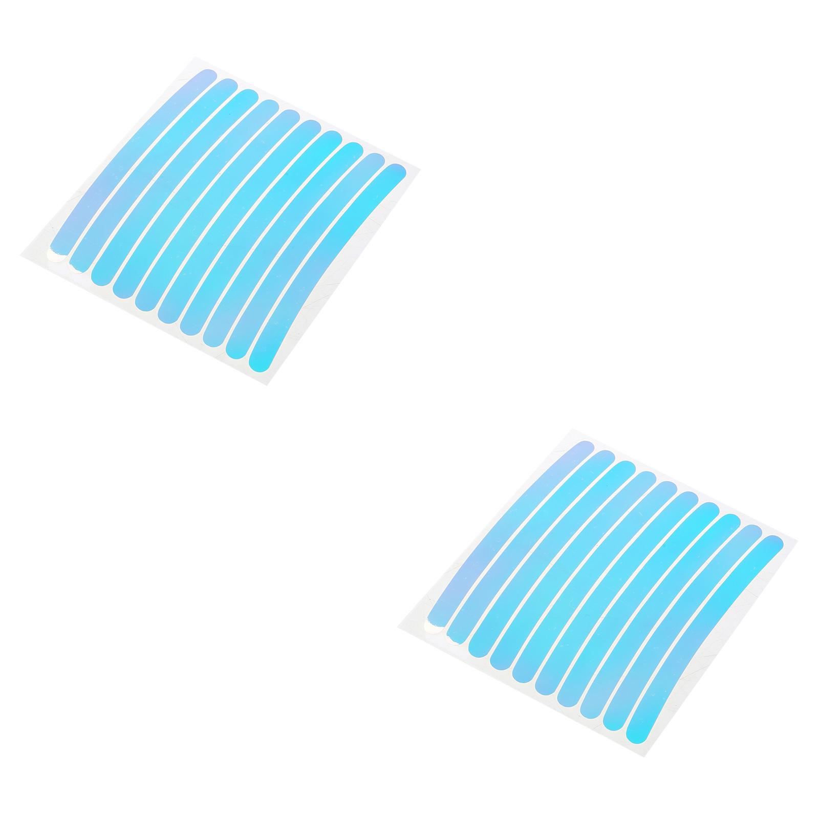 

20pcs Car Bumpers Reflective Sticker Reflectors Sticker Reflective Warning Strips for Truck Trailer Pickup 1