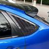 For Ford Focus MK2 Hatchback 2005-2011 ABS Plastic Rear Window Quarter Louver Scoop Cover Side Vent Trim Car Adhesive Accessorie