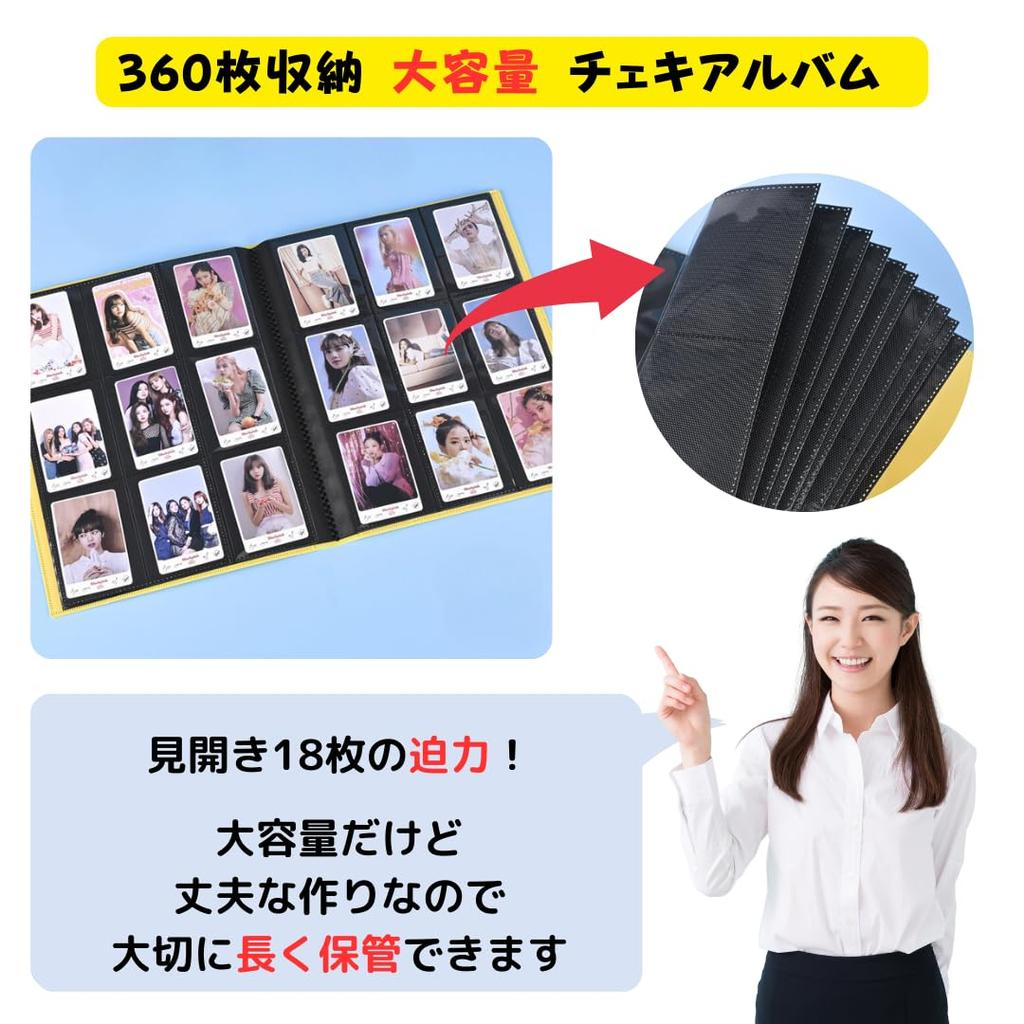 [ATAK] Instax Album [Large Capacity 360 Sheets] Instax Book, Instax Holder, Instax File, Green