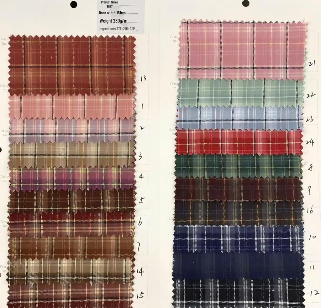 Collezione Tessuti Moda a Quadri Primavera/Estate per Donna e Bambino