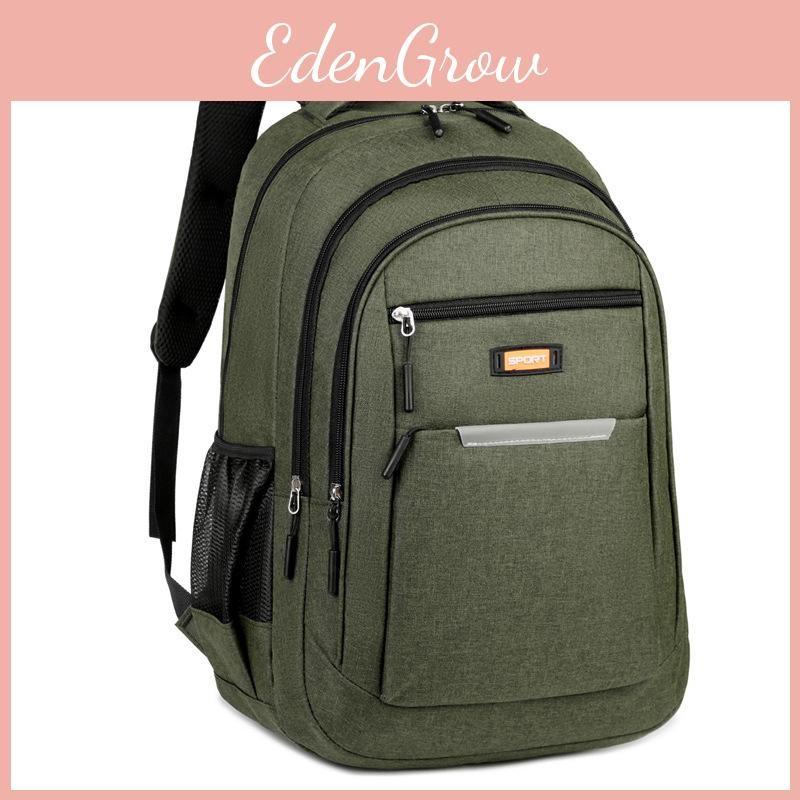 Laptop Backpack Breathable Compartment Bag For Travel School Unisex Durable