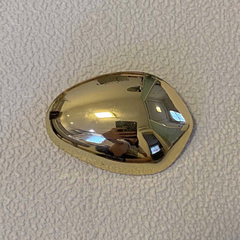 

Креативные шпильки в форме яичной скорлупы, золотисто-серебристого цвета, металлические овальные пружинные заколки для волос для женщин и девочек, держатели для хвоста, заколки золотой