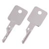 2 Stück Bobcat Schlüssel passend für S550 S185 Kompaktlader Kehrmaschine Schlüssel S331 / S160 Bagger