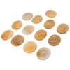 13PCS     Stones with Cloth Bag Engraving   Stone for Divination   Meditation