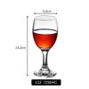 Verres à vin rouge en verre fabriqués à la machine