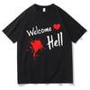 Floral Print Tshirt Soft Breathable Casual Comfortable Anime Style Unisex Graphic Print Tops 2025 Summer T Shirts