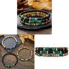 Green Peacock Ethnic Style Handmade Beaded Jewelry For Men Women Gift