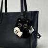 Pack of 2 Multi Functional Plush Cat Keychains Women's Bag Charm Accessory for Office Home and Personal Decoration