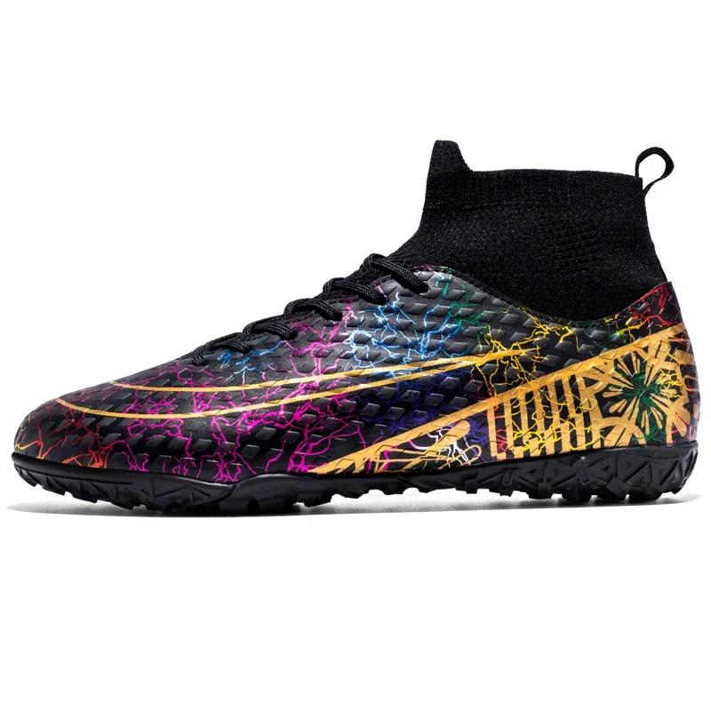 Men Soccer Shoes Society Football Boots Original Professional Casual Cleats Sports Indoor Field Studded Training Football Shoes