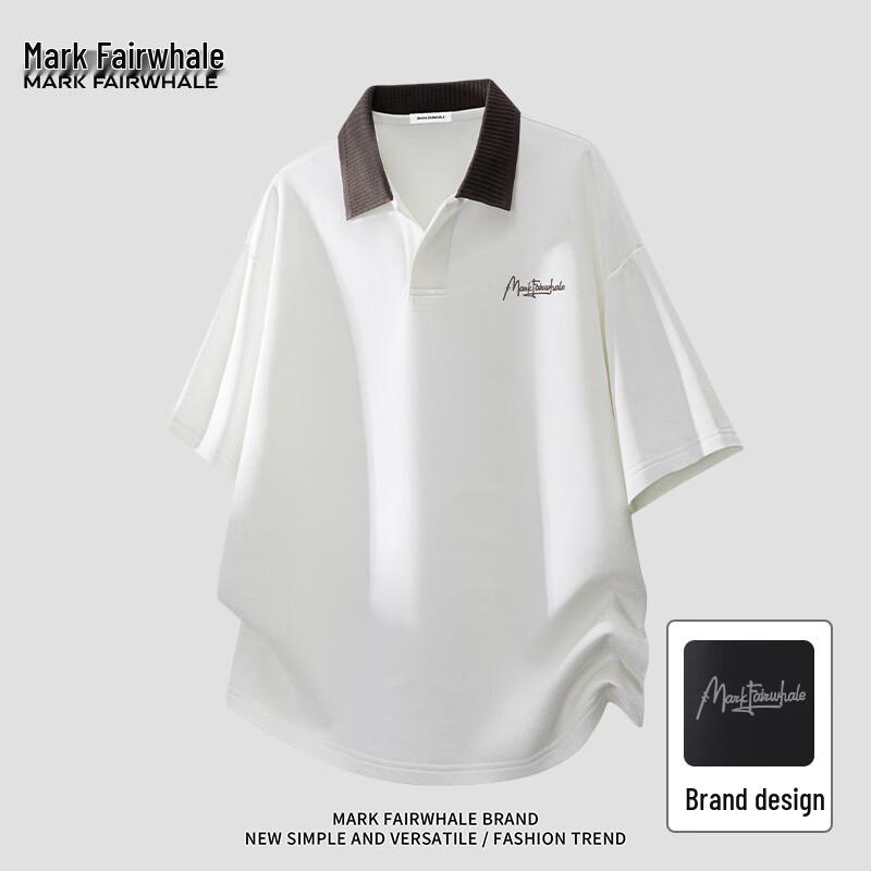 Mark Huafei Herren Farbblock Poloshirt