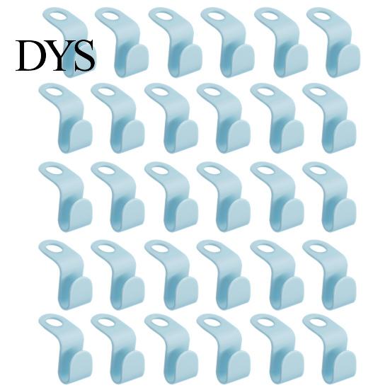 Hanger Hook 30Pcs Clothes Connectors Durable Space-saving Strong Bearing Coat Cascading Outfit Connector Hooks for Home Closet Connect