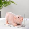 1 Set Lifelike Newborn Pig Doll 12.2Cm Silicone Piglet Soft Cute Mini Realistic Animals With Accessories Decompression Toy