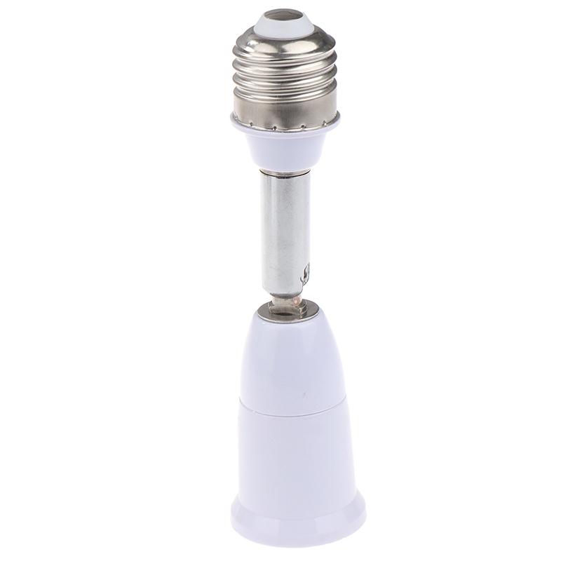 E27 auf E27 verlängerter Lampensockel, 180-Grad-Drehung, Röhrenlichthalter-Konverter