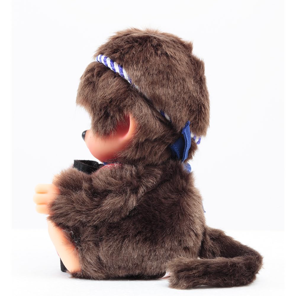 Kyugetsu Official Original Asakusa Kaminarimon Monchhichi Sitting Figure IPM-23-Z