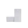 Rectangular White PVC Blank Tags (200 Sheets)