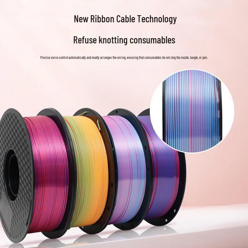 Puwei Dual Color Silk PLA 3D Printer Filament CN plug (adapter included)