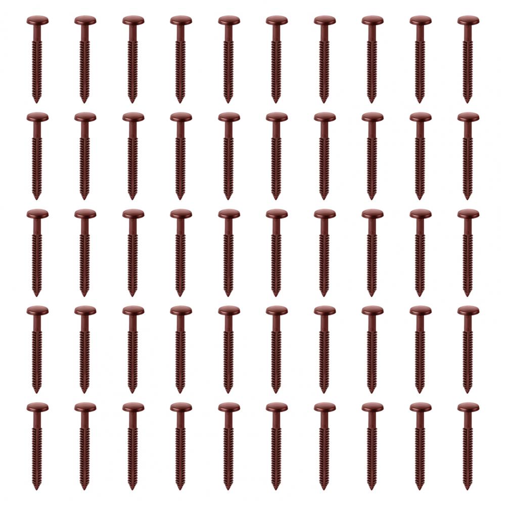 Vinyl Shutter Screws Black Vinyl Blind Fasteners Vinyl Shutter Fasteners Set with Uv Resistant Spikes Window Panel Pins