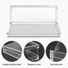 Geekria Synthesizer Clear Acrylic Case Protector with Magnetic Closure, Dust Cover Compatible with Teenage Engineering OP-1 Field/OP-1/OP-XY Portable