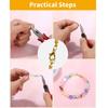 Jewelry Making Set with Pliers Complete Craft Kit for Bracelets and Necklaces Metal Jewellery Accessories for DIY Lover