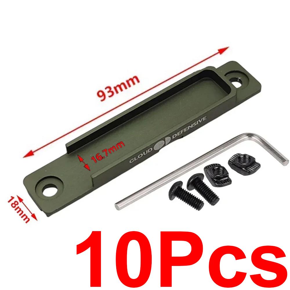 Tactical Metal Slot Flashlight Mount Base for MLOK System Hunting Shooting CS Game Accessories M300/M600 SF Port DBAL-A2 Switch2