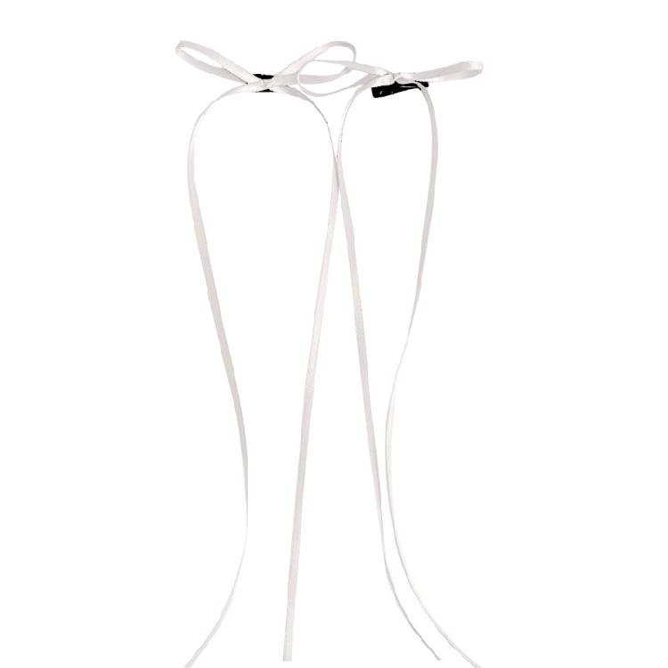 Bowknot Headwear Fabric Material Lovely Bowknot Hair Clip for Girls and Women белый