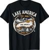 Lake America Lustiges Ontario USA Kanada Grafik T-Shirt